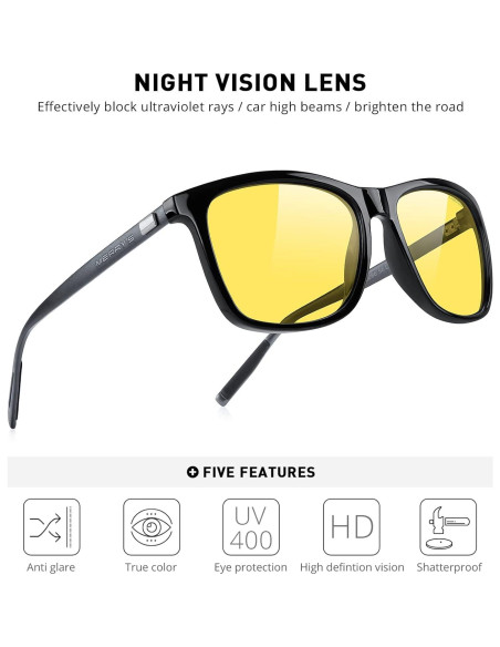 Gafas de sol MERRY'S Vintage S8286 unisex polarizadas