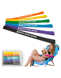 6 Bandas para Toallas de Playa Tailoreadily - Multicolor