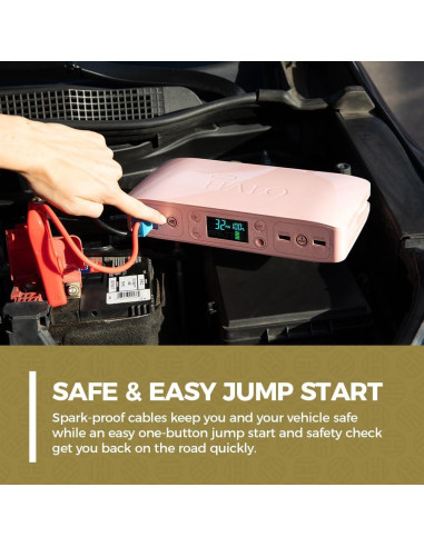 HALO Bolt Air+ Arrancador Portátil y Compresor de Aire