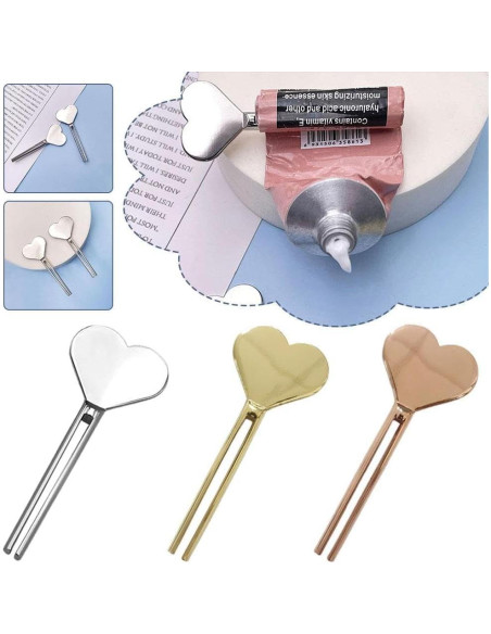 Exprimidor de Tubo de Metal Dorado JJLFresheners 9g