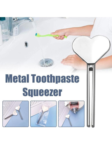 Exprimidor de Tubo de Metal Dorado JJLFresheners 9g