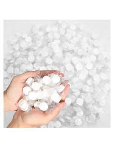 Tableta Mágica de Pañuelo Moneda - 100 Piezas, Compacta y Ecológica