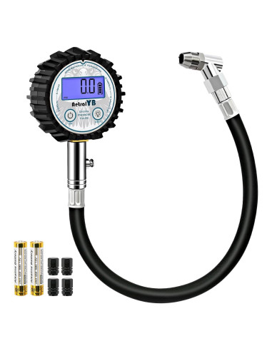 Medidor Digital de Presión de Neumáticos AetralYB 200 PSI