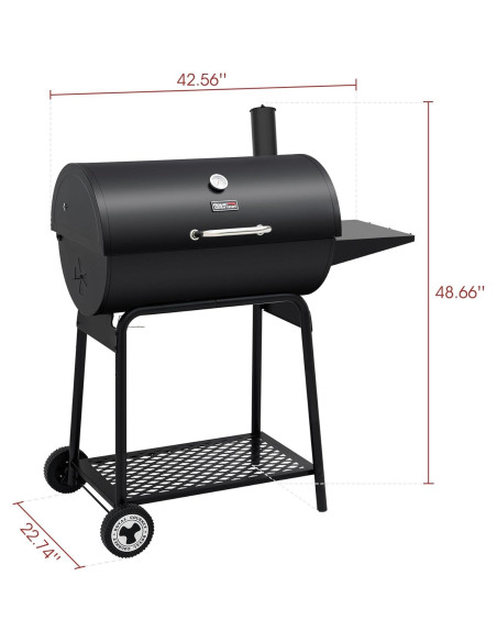 Parrilla de Carbón Royal Gourmet CC1830 627 in Espacio BBQ