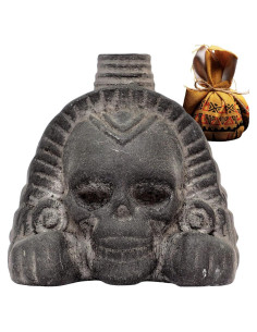 Silbato de Muerte Azteca Real Gritando ZBOSS Obsidiana Negra 300g