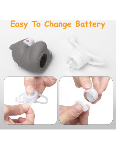 Campana de Bicicleta Wonuu con Luz LED y Casco Hámster