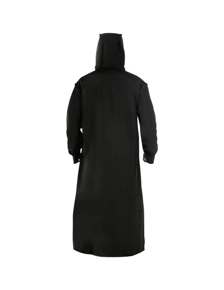 Abrigo de Lluvia Reutilizable EVA Negro XXL para Hombre