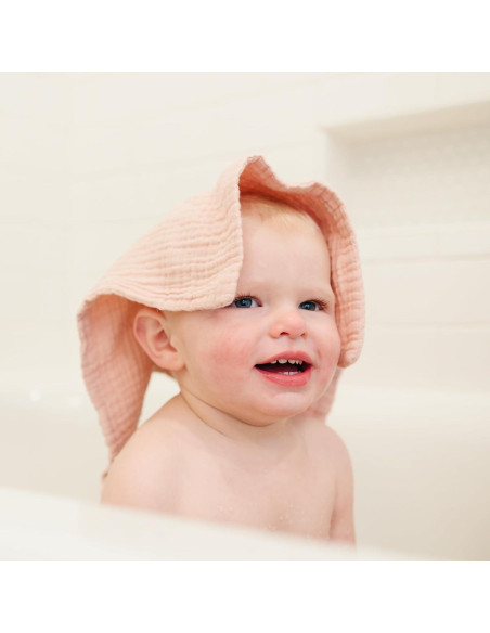 Toallas de Baño para Bebés Konssy 100% Algodón 28x28 cm 7 Piezas