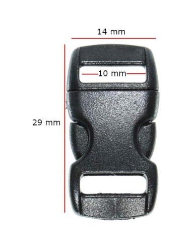 Hebillas de liberación lateral Paracord Planet 3/8" 120 unidades