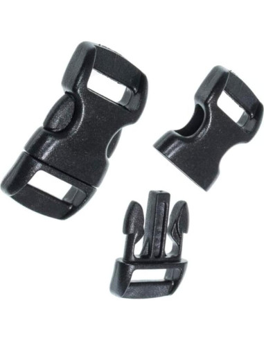 Hebillas de liberación lateral Paracord Planet 3/8" 120 unidades