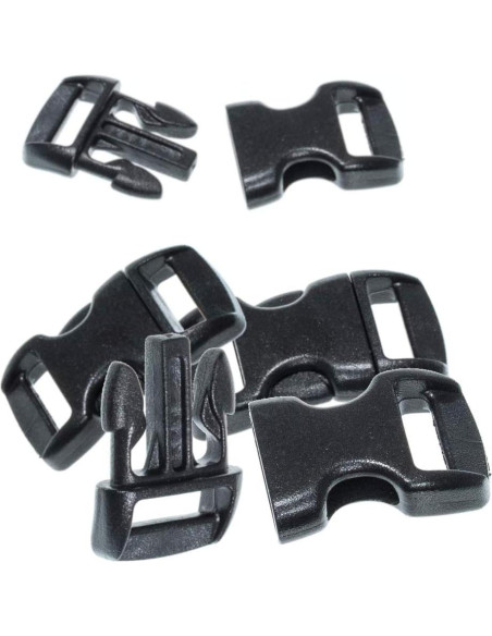 Hebillas de liberación lateral Paracord Planet 3/8" 120 unidades Hebillas de liberación lateral Paracord Planet 3/8" 120 unidades