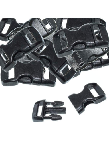 Hebillas de liberación lateral Paracord Planet 3/8" 120 unidades