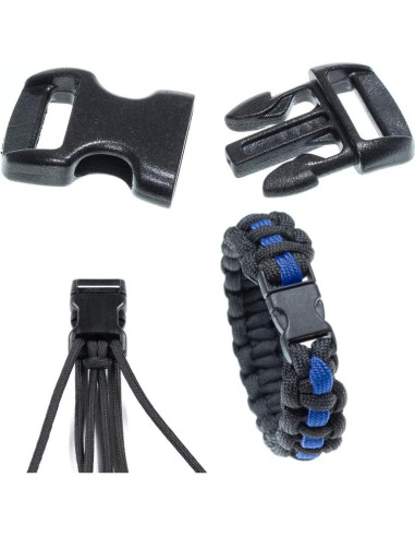 Hebillas de liberación lateral Paracord Planet 3/8" 120 unidades