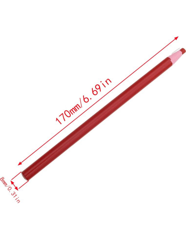 12 Lápices de Marcado para Costura Sunnates - 6 Colores