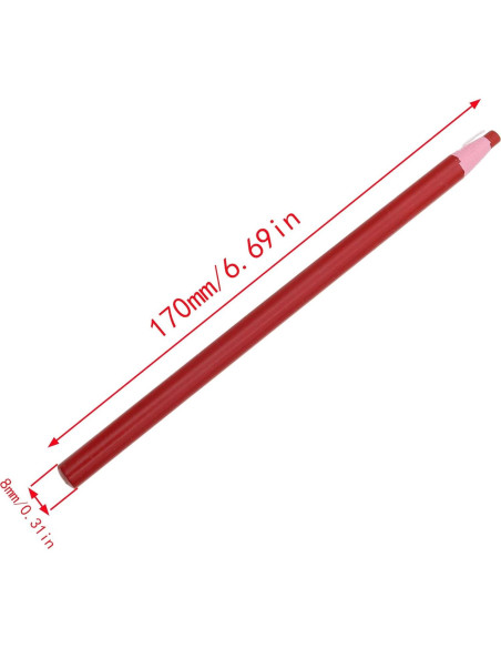 12 Lápices de Marcado para Costura Sunnates - 6 Colores