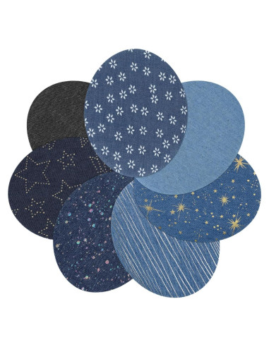 Parches Termoadhesivos Healifty 13 Piezas para Jeans