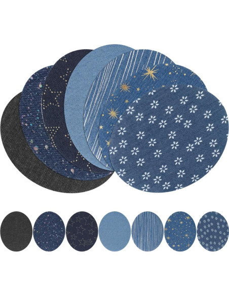 Parches Termoadhesivos Healifty 13 Piezas para Jeans Parches Termoadhesivos Healifty 13 Piezas para Jeans