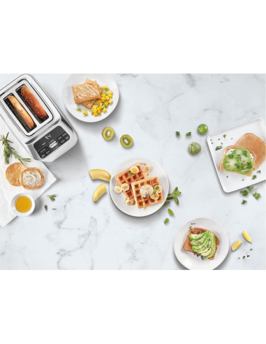 Tostadora Cuisinart CPT-520 2 Rebanadas Acero Inoxidable