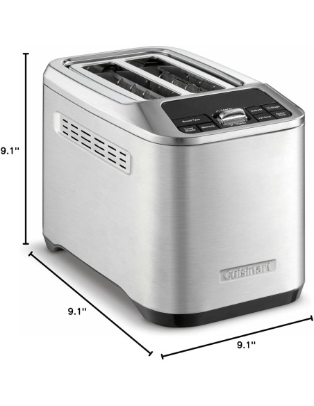 Tostadora Cuisinart CPT-520 2 Rebanadas Acero Inoxidable