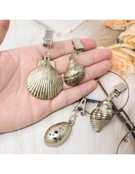 Pesas para Manteles Honbay 4 Piezas Aleación con Clips Metal