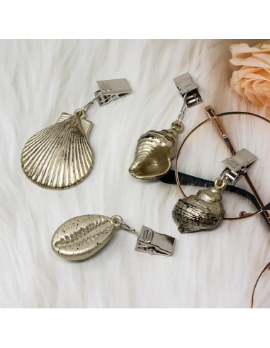 Pesas para Manteles Honbay 4 Piezas Aleación con Clips Metal