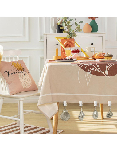 Pesas para Manteles Honbay 4 Piezas Aleación con Clips Metal