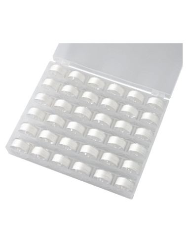 36 Bobinas y Hilos de Coser DGTANGYIN con Caja Blanca