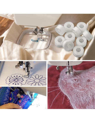 36 Bobinas y Hilos de Coser DGTANGYIN con Caja Blanca