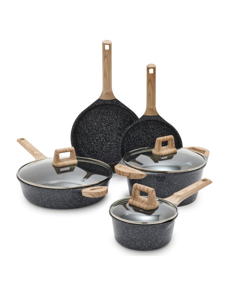 Juego de Utensilios de Cocina GreenLife 8 Piezas Inducción Juego de Utensilios de Cocina GreenLife 8 Piezas Inducción