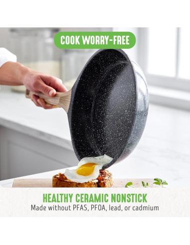 Juego de Utensilios de Cocina GreenLife 8 Piezas Inducción