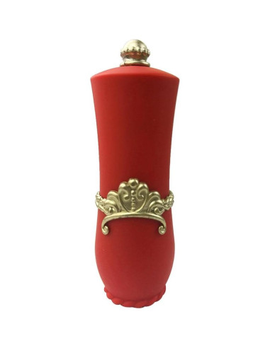 Almohadilla de Alfileres D&D Labial con 5 Agujas de Mano Roja