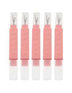 Enhebrador de Agujas 2-en-1 XGNG con Descosedor Rosa - 5 Pcs