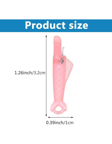 12 Piezas Enhebrador de Agujas Automático QWLWBU Boca de Pez