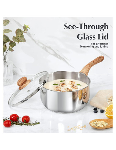 Juego de Cacerolas KOCH SYSTEME CS 6 Piezas Acero Inoxidable