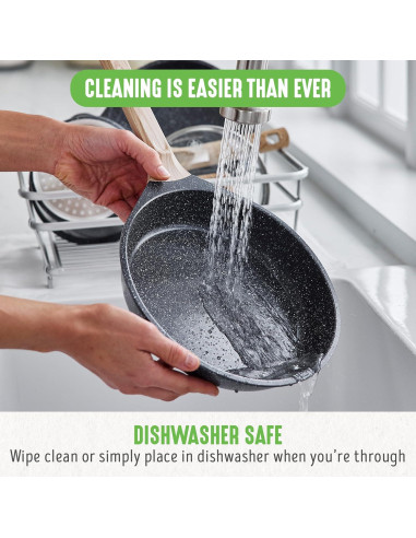 Juego de Utensilios de Cocina GreenLife 8 Piezas Inducción