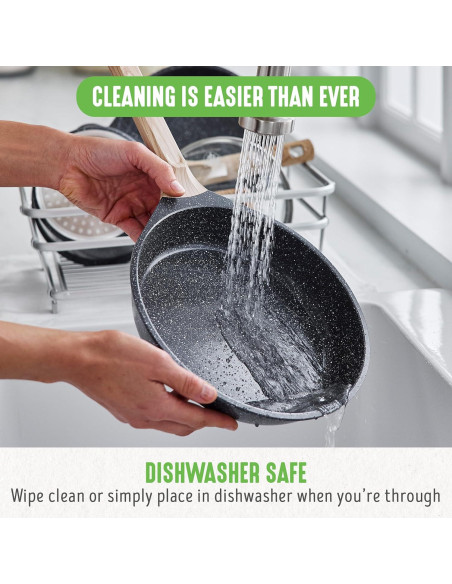 Juego de Utensilios de Cocina GreenLife 8 Piezas Inducción Juego de Utensilios de Cocina GreenLife 8 Piezas Inducción