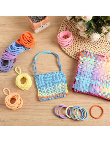 Kit de Bucles de Telar Thiccywoov 270 Piezas Multicolores