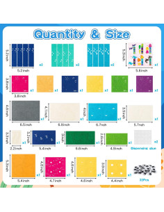 Kit de Manualidades de Animales Marinos HubirdSall - 24 Piezas DIY 2