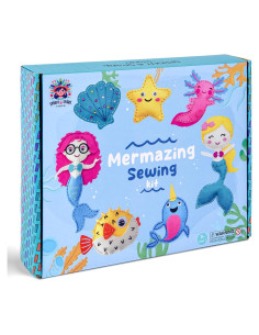 Kit de Costura para Niños SPROUT & SPARK STUDIO - 7 Proyectos DIY