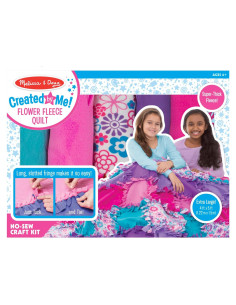 Kit de Manualidades de Colcha de Forro Floral Melissa & Doug