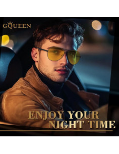 Gafas de Sol GQUEEN Polarizadas Estilo Militar 62mm 2