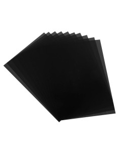 Hojas de Plástico Retráctil MECCANIXITY 10 Pcs 21x29.7 cm Negro