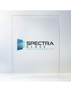 Hoja de Policarbonato Transparente 30x60 cm Spectra Glass 2