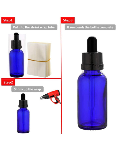 200 Piezas Película de Encofrado Térmico PVC 30ml Claro