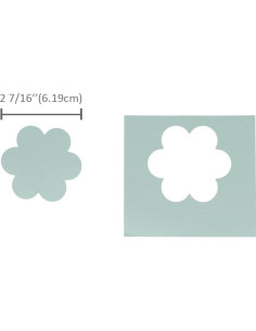 Perforadora de papel Bira Craft en forma de flor 6.19 cm 2