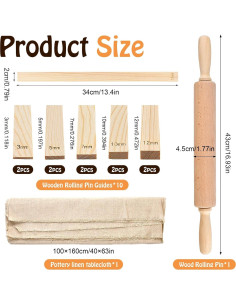 Kit de Herramientas de Cerámica Akamino 20 Piezas 2