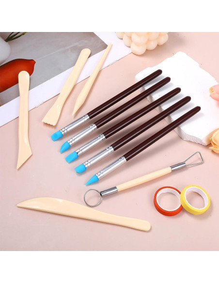 Set de 10 Herramientas de Escultura en Arcilla Zyghjort