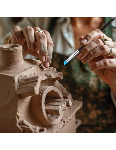 Set de 10 Herramientas de Escultura en Arcilla Zyghjort