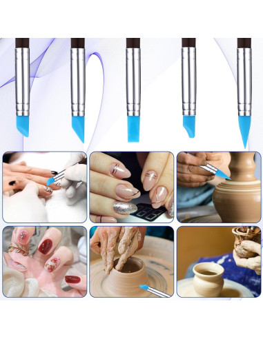 Set de 10 Herramientas de Escultura en Arcilla Zyghjort