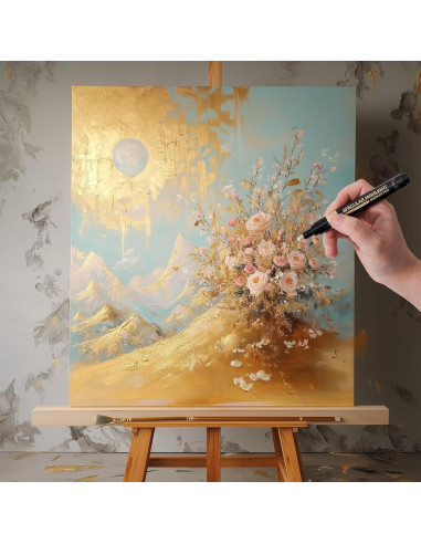 Marcadores Cromados Resiners 4 Colores 2-5mm para Resina